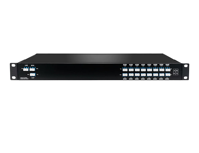 16 channels DWDM MUX DEMUX 1U 19